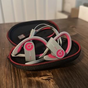 Powerbeats 2 by Dre - Pink & Grey